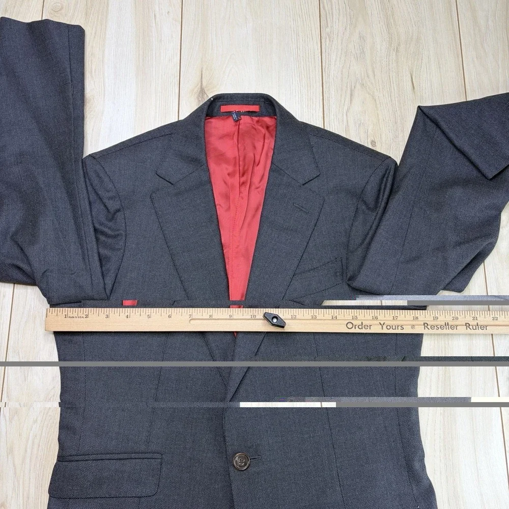 MODERN Suitsupply Vitale Barberis Wool Birdseye Blazer Mens Size 35R